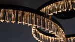 Luxury Handcrafted Hoop Pendant Lights Italian Glass Prisms London Nulty Bespoke